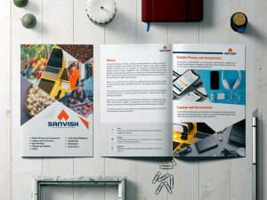 Finace company profile designer